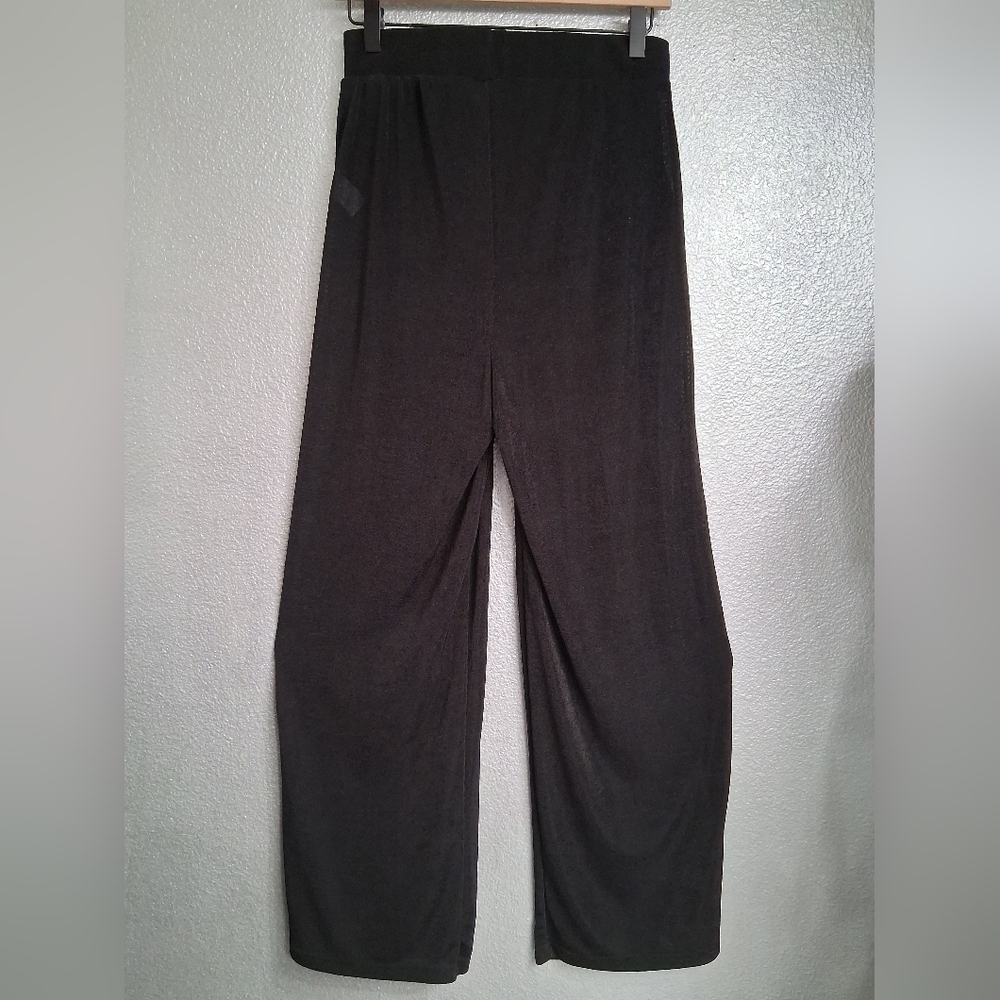 Lovepoem  Black Palazzo Wide-Leg Pants   Size M